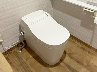 トイレリフォーム 激落ちバブルでお手入れラクラクなトイレ