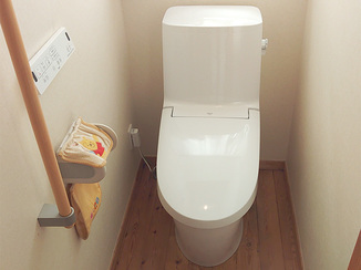 トイレリフォーム 家族みんながスムーズに使えるようになった2階トイレ