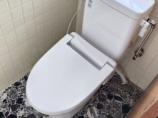 トイレリフォーム 費用を抑えてきれいになったトイレ